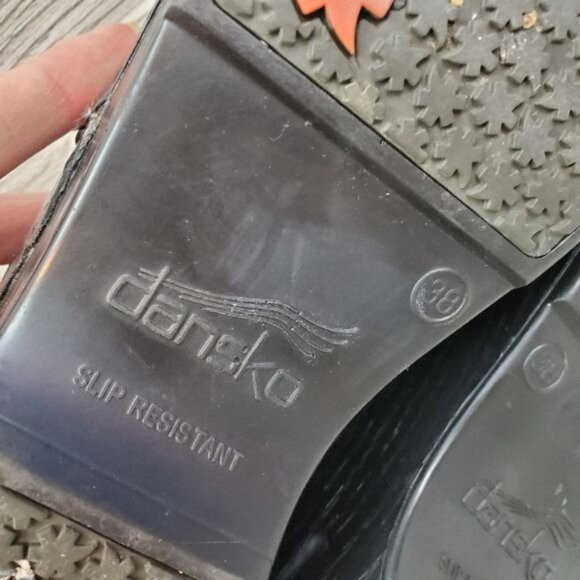 Dansko XP Classic black leather clogs comfort shoe - Picture 12 of 13